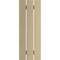 Ekena Millwork Rustic Three Board Spaced Board-n-Batten Pecky Cypress Faux Wood Shutters, 17 1/2"W x 30"H SHUBSS17X30PCPR - alternate 3
